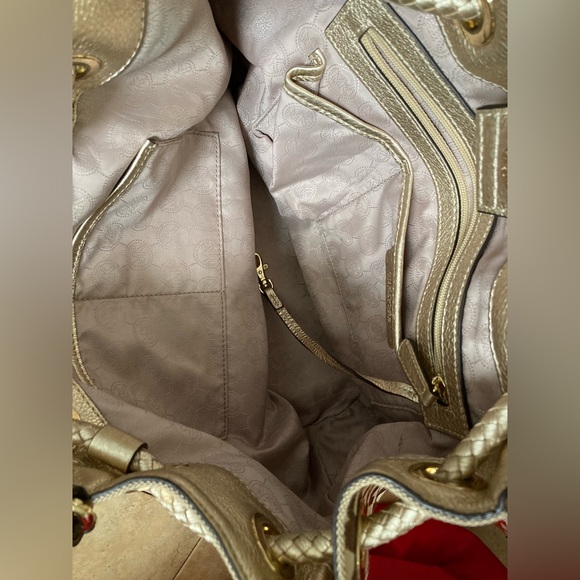 Michael Kors Large Gathered Signature Tote Jet Set - Picture 9 of 12